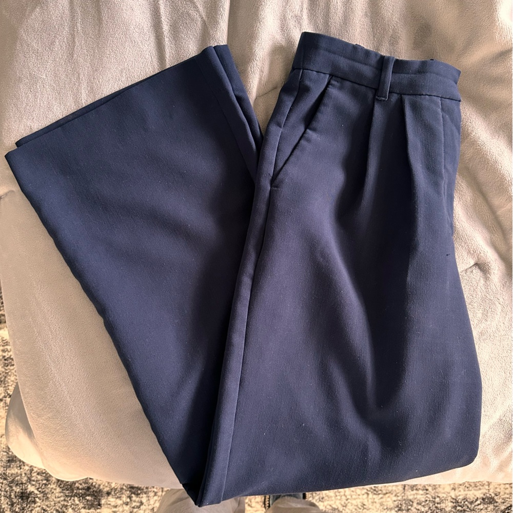 High Rise Wide Leg Trousers